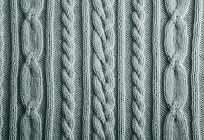 AI generated Knitted sweater texture, background with copy space. AI Generated photo