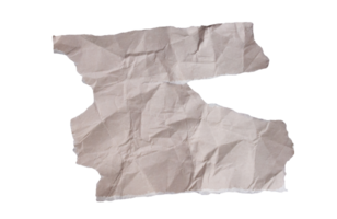 Ripped paper on transparent background. Torn paper. png