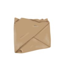 illustration of rice packaging with staples png