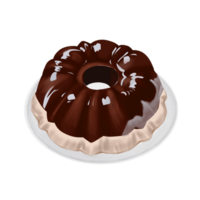 pudding choklad kombination med mocca illustration png