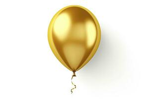 AI generated Birthday balloon flying for party and celebrations. AI Generated photo