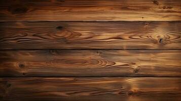 AI generated Brown Grunge Wooden Texture Background. Wood, Presentation, Nature, Forest photo