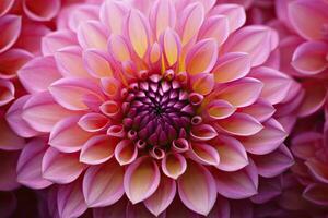 AI generated Dahlia flower background.  AI Generated. photo