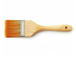 AI generated Paintbrush isolated white background. AI Generated photo