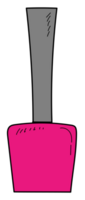 Hand drawn cosmetics illustration on transparent background. png