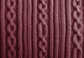 AI generated Knitted sweater texture, background with copy space. AI Generated photo