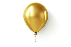 AI generated Birthday balloon flying for party and celebrations. AI Generated photo