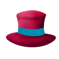 The fancy hat png image for party or fashion concept