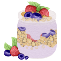 delizioso frutta Yogurt png