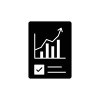 Precision Insights Streamlined Web Icons for Data Analysis, Statistics, and Analytics Minimalist black fill Collection in Vector Illustration. calculator, data, database, discover, focus, gear
