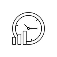 Precision Insights Streamlined Web Icons for Data Analysis, Statistics, and Analytics - Minimalist Outline Collection in Vector Illustration. calculator, data, database, discover, focus, gear, growth