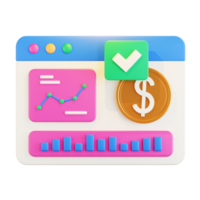 3d stock analytisk illustration png