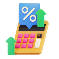 3D Calculator Investment png