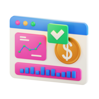 3d stock analytisk illustration png