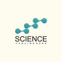 Science logo template design vector