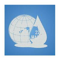 World water day 22 march banner post vector