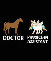 Physician assistant T Shirt Design vector