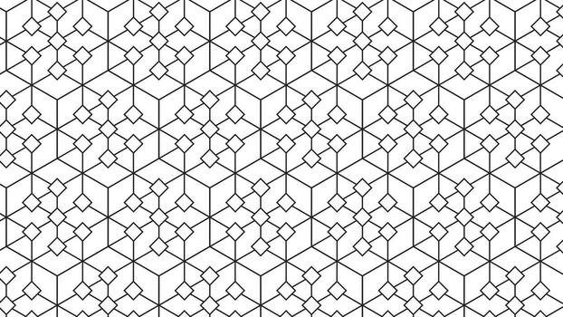 resumen geométrico sin costura tela, textil modelo antecedentes vector