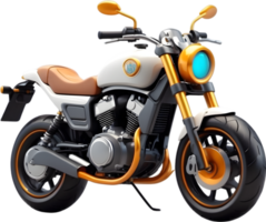 ai gerado motocicleta modelo ícone png