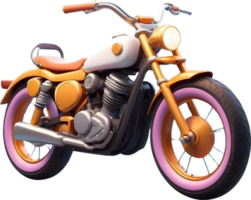 AI generated realistic motorcycle model png