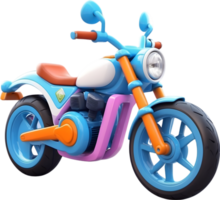 ai gerado realista motocicleta modelo png