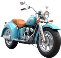 AI generated realistic motorcycle model png