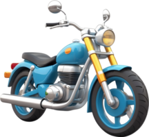 AI generated realistic motorcycle model png