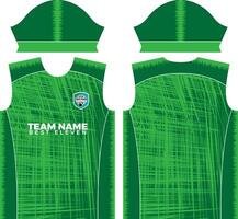 Sublimation Printed Jersey Design vector