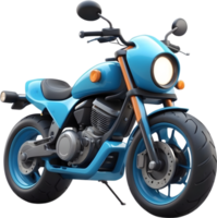 AI generated realistic motorcycle model png