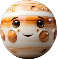 ai generiert Jupiter Planet Illustration png