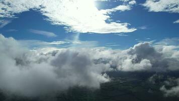 meest mooi wolken en lucht over- Engeland uk video