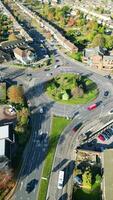 Aerial Footage of Dunstable Town of England UK. November 17th, 2023 video