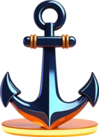 AI generated anchor clipart png