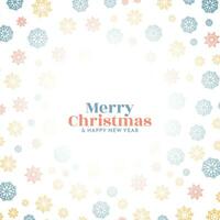 Merry Christmas cultural festival decorative background design vector