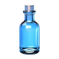 ai generado vacío perfume botella en transparente antecedentes - ai generado png