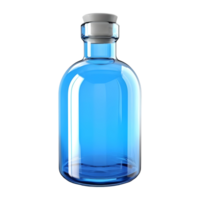 ai generado vacío perfume botella en transparente antecedentes - ai generado png