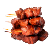 ai généré grillé poulet steak sur transparent Contexte - ai généré png