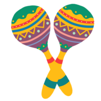 maracas attrezzo illustrazione png