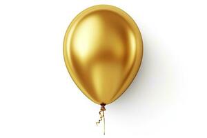 AI generated Birthday balloon flying for party and celebrations. AI Generated photo