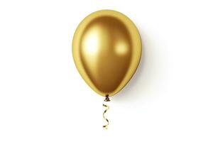 AI generated Birthday balloon flying for party and celebrations. AI Generated photo