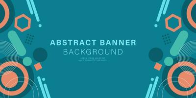 Banner background abstract style poster backdrop templates vector graphic design