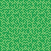 Green natural grass seamless geometric diagonal maze pattern vector