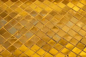 abstract gold mosaic patterns. photo