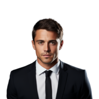 AI generated Businessman isolated on transparent background png