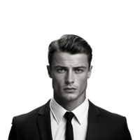 AI generated Businessman isolated on transparent background png