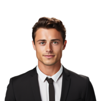 AI generated Businessman isolated on transparent background png