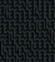 Black Abstract Geometric Pattern Background vector