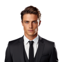 AI generated Businessman isolated on transparent background png