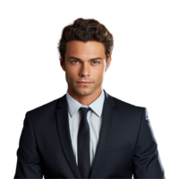 AI generated Businessman isolated on transparent background png