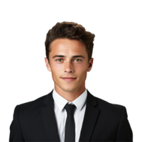 AI generated Businessman isolated on transparent background png